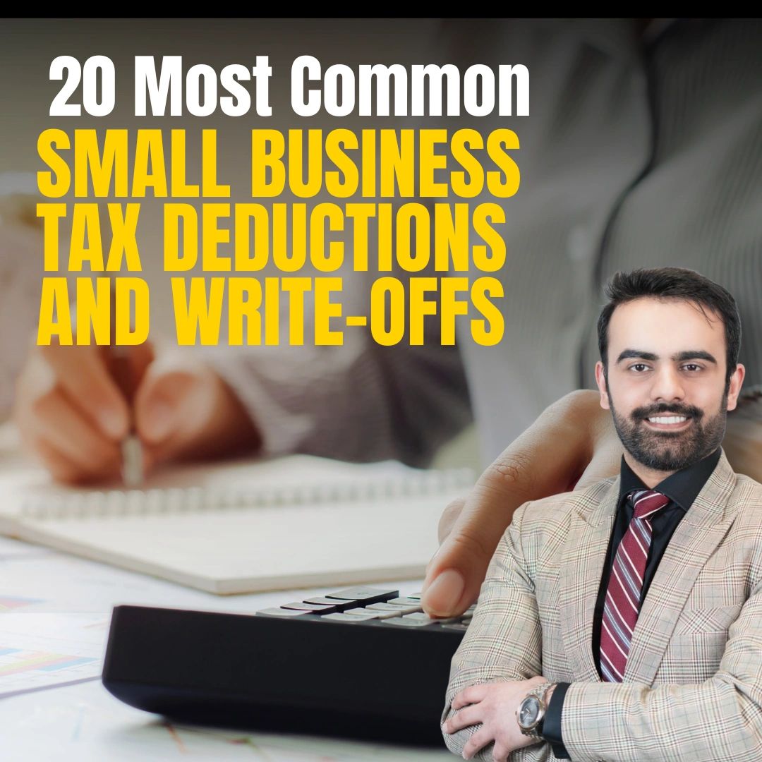 20 Most Common Small Business Tax Deductions And Write Offs